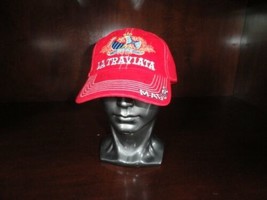 CAO La Traviata Maduro Red Embroidered  Baseball cap New - $39.95