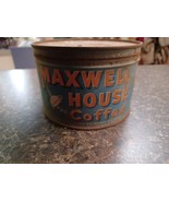 Maxwell House Coffee Tin 1 pound. Key Open Empty - €21,48 EUR