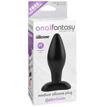 Pipedream Anal Fantasy Collection Medium Silicone Plug Black - $46.74