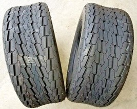 2 - 20.5X8.0-10 12 Ply Deestone D268 Trailer Tires pontoon camper snowmo... - £78.22 GBP