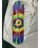 Vintage Hand Spin Painted Skateboard deck Wall Spin Art creative design - €112,88 EUR
