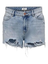 Only Women Short Blue High-Waisted Summer Chic Fashion 2025 Collection - $832.02 MXN