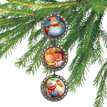 CAPTAIN UNDERPANTS Epic Movie 3D Bottle Cap Christmas Ornament | Gift fo... - £7.13 GBP