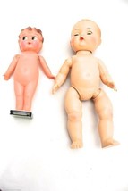 VTG Dolls 8&quot; Kewpie Flapper Celluloid 12&quot; Baby Doll PAT.PEND on Neck - $24.75