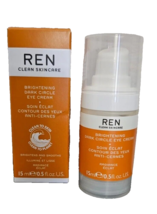 Ren Clean Skincare Brightening Dark Circle Eye Cream 0.5 fl. oz. - £15.66 GBP