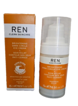 Ren Clean Skincare Brightening Dark Circle Eye Cream 0.5 fl. oz. - £15.89 GBP