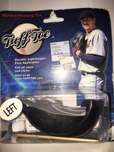 NEW! TUFF TOE MOLDED PITCHING TOE PROTECTOR LEFT BLACK-RARE-SHIPS N 24 H... - $39.48