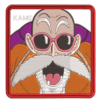 Anime Embroidery Pattern Master Roshi Laughs - £3.99 GBP