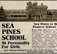 1916 Sea Pines School Of Personality For Girls Advertisement University ... - $19.99