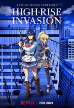 High-Rise Invasion Poster Netflix Anime TV Series Art Print Size 24x36&quot; 27x40&quot; - £8.58 GBP+