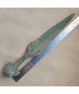 Bronze sword or large dagger from ancient Persia (c. 1200 BC) with Pomme... - £1,411.11 GBP