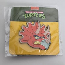 TMNT Triceraton NECA Loot Crate Teenage Mutant Ninja Turtles Lapel Pin NEW - $6.99