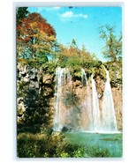 Vintage Yugoslavia Waterfall Cascading Scenic Turistkomerc Postcard - $9.62 CAD