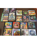 Pc Game Lot Vintage, Nancy Drew, Tonka, Army men, Star War X-wing, Pinballl - $68.30