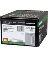 Metabo HPT 16 Gauge Galvanized Standard Crown Staples for N5008AC2, 7/16... - €77,29 EUR