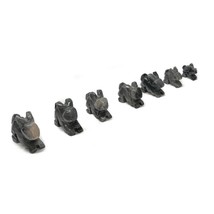 Set 7 From The Largest To The Smallest Rabbits Figurinea Marble Vintage 2&quot; - £9.31 GBP