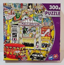 Charles Fazzino Puzzle Getting Cheekie on the Queue 3D Pop Art 300 Piece... - $12.44