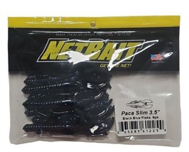 NetBait Paca Slim - Black Blue Flake 3.5&quot; New - £5.35 GBP