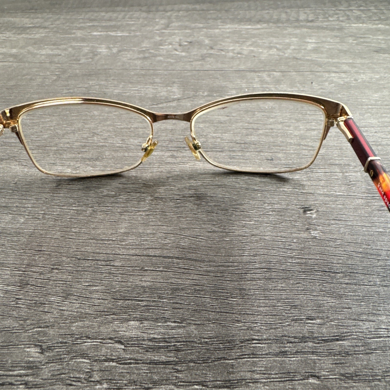 Kate Spade Eyeglasses Laurianne AJH Red Tortoise Gold FRAMES ONLY 54-16-140 Item image 5
