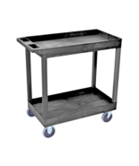 HEAVY DUTY ROLLING UTILITY CART WITH WHEELS TOOL HAND YARD GARDEN STURDY... - $128.69