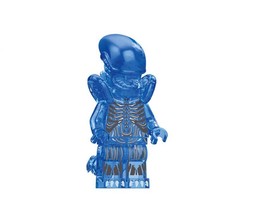 Building Toy Purple Clear Alien Xenomorph Horror Movie Monster Minifigure Gift C - $7.67