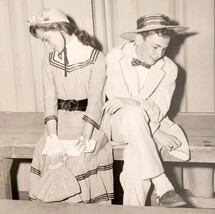 1957 Real Photo Maskeraders Maskers Play Theater Im A Fool Manchester HS... - $54.84 CAD