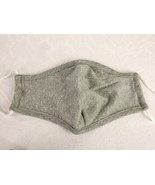 Heather Gray Cloth Face Mask, Washable, Adjustable Ear Bands, Clik Clak,... - $7.79