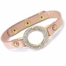 EleganceWithFlair Crystal oval ring magnetic bracelet - $15.00