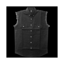 Mens Cutoffs Black Shirt - $112.32