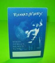Richard Marx Rush Street World Backstage Pass Concert Tour Original &#39;92 Pop Rock - £11.07 GBP