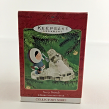 Hallmark Keepsake Christmas Ornament Frosty Friends Ice Sculptor Vintage 2000 2a - £23.63 GBP