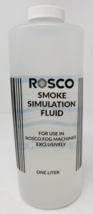 Rosco Smoke Simulation Fluid 710-027 1 Liter 200 08200 0034 Fog Machines - £15.01 GBP
