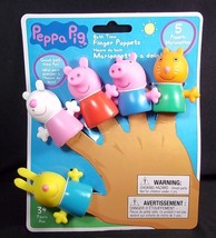 Peppa Pig vinyl finger Puppets NEW - £10.19 GBP