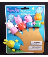 Peppa Pig vinyl finger Puppets NEW - £10.33 GBP
