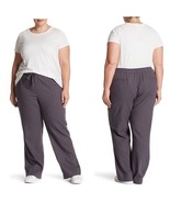 Caslon Solid Linen Blend Pants,  Lightweight Adjustable Waist, COMFY, 1X... - €43,22 EUR