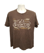 The Original TJs Brewery est 1925 N Calie Born Adult Large Brown TShirt - $17.82