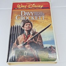 Davy Crockett : King of the Wild Frontier VHS 2000 (Disney Clamshell) - £3.54 GBP
