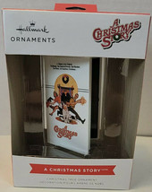 Hallmark A Christmas Story Ornament Vhs Cassette Tape Movie Box Holiday 2021 New - £18.01 GBP