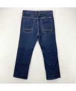 Wrangler Straight Jeans Boys 12 Husky Adjustable Waist Stretch Denim Pan... - $12.54