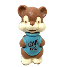 Vintage Wizard 1983 Decorative Air Freshner Figure Only Love Me Chipmunk 5&quot; - £10.04 GBP