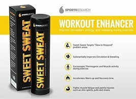 Sweet Sweat Workout Enhancer Cream 6.4 oz Sports Research Corp Topical Gel - £39.95 GBP