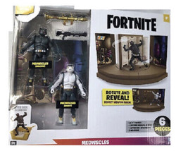 FORTNITE Agent&#39;s Room Meowscles Ghost &amp; Shadow Figures 6 Pc Playset  See Pics - £36.09 GBP