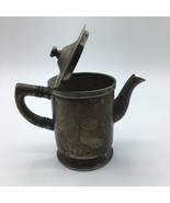 WEAR BRITE Nickel Silver CREAMER MILK SERVER Vintage  - $355.27 MXN
