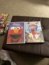 Elmo Sesame Street DVDs Movie Elmo In Grouchland And Elmo &amp; Friends - £8.92 GBP