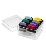 Steel Magnetic Guide Clipper Combs 8 Piece Set Color Coded Kit Pro Groom... - $2,416.40 MXN