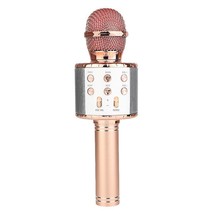 Wireless Bluetooth Microphone Karaoke Mic Handheld Speaker Kids Musical Toy - £22.69 GBP+