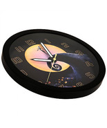 Nightmare Before Christmas Spiral Hill Wall Clock Black - £25.09 GBP