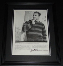 1959 Jantzen Sweaters 11x14 Framed ORIGINAL Vintage Advertisement - $49.49