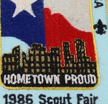 Vintage 1986 SHAC Hometown Proud Fair Boy Scout America BSA Camp Patch - $11.69