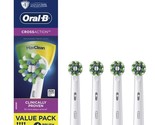 Oral-B Cross Action Electric Toothbrush Replacement Heads 4 Count - $22.32